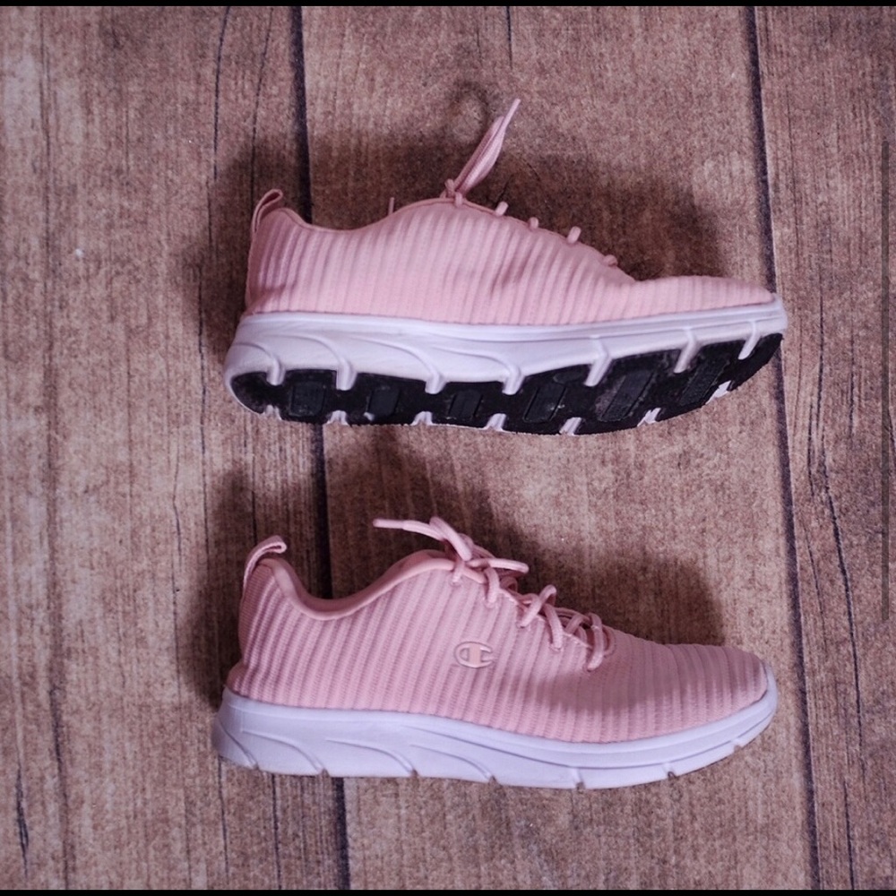 Champion Light Pink & White Sneakers Size 8